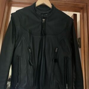 Harley-Davidson Black Leather Jacket Willie G